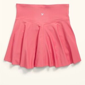 Girl's High-Waisted PowerSoft By Old Navy Performance Skort Hi-Rise Go-Dry Cool